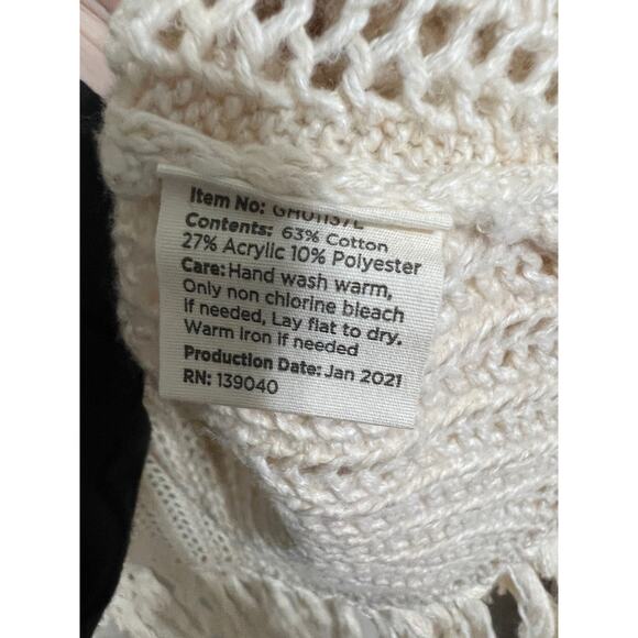 Good Hart Matilda Jane Mayfield Fringe Oversized Sweater Small NWT - Picture 5 of 6